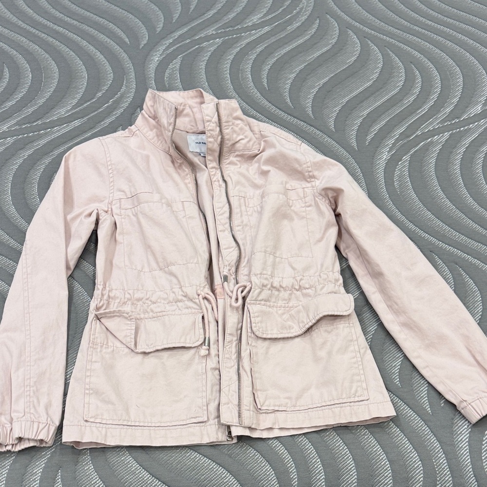 Old Navy Light Pink Utility Jacket